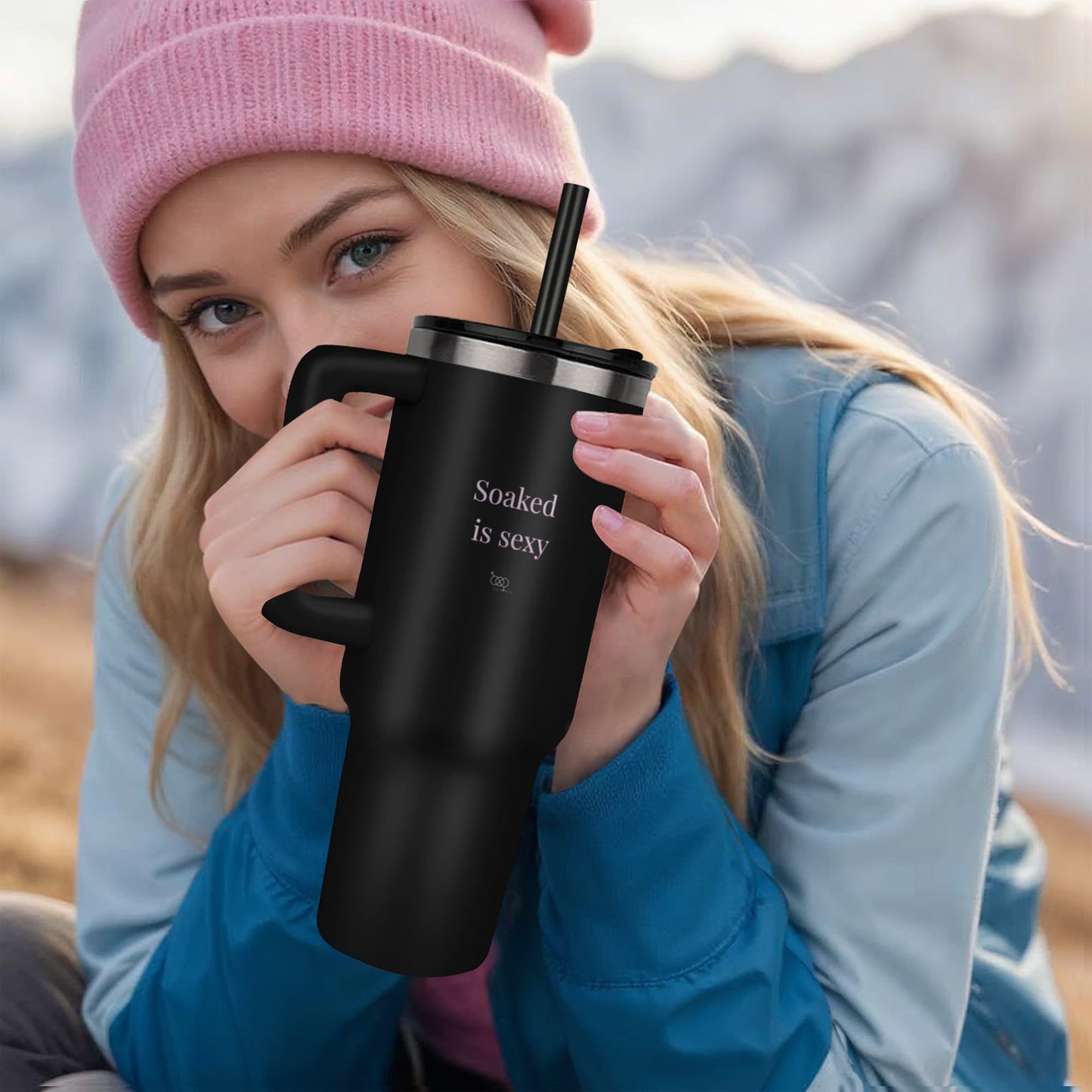 Soaked is sexy tumbler